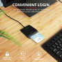 Leitor de cartão inteligente Trust Primo Interior Black CardBus+USB 2.0