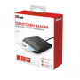 Leitor de cartão inteligente Trust Primo Interior Black CardBus+USB 2.0
