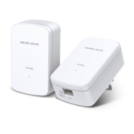 MERCUSYS 1000 MBPS TAXA DE TRANSFERÊNCIA DE ALTA VELOCIDADE - TRANSMISSÕES RÁPIDAS E ESTÁVEIS COM HOMEPLUG AV2 AVANÇADO CONEXÃO 