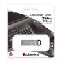 Unidade flash USB Kingston Technology DataTraveler Kyson 256 GB USB tipo A 3.2 Gen 1 (3.1 Gen 1) Silver