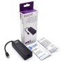 Hub de interface Ewent EW1141 USB 3.2 Gen 1 (3.1 Gen 1) Tipo C 5000 Mbit/s Preto
