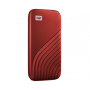 SANDISK MY PASSPORT TM SSD 2TB VERMELHO, 1050MB/S LEITURA, 1000MB/S GRAVAÇÃO, COMPATÍVEL COM PC E MAC