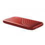 SANDISK MY PASSPORT TM SSD 2TB VERMELHO, 1050MB/S LEITURA, 1000MB/S GRAVAÇÃO, COMPATÍVEL COM PC E MAC