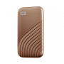 SANDISK MY PASSPORT TM SSD 1TB GOLD, 1050MB/S READ, 1000MB/S WRITE, COMPATÍVEL COM PC E MAC