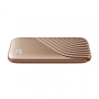 SANDISK MY PASSPORT TM SSD 1TB GOLD, 1050MB/S READ, 1000MB/S WRITE, COMPATÍVEL COM PC E MAC