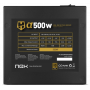 Fonte de alimentação NOX Hummer Alpha 500 W 24 pinos ATX ATX Preto