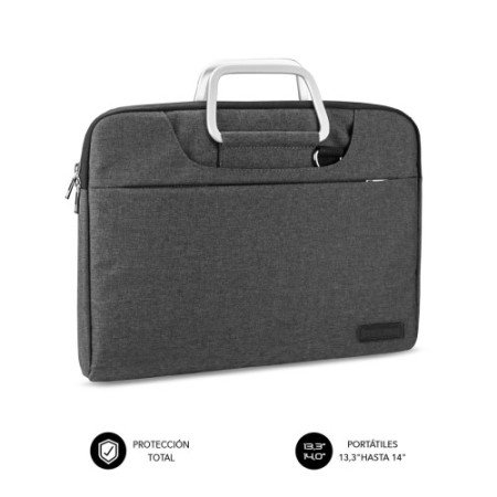 Bolsa para laptop empresarial SUBBLIM 15,6" estojo para computador cinza