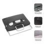 Bolsa para laptop empresarial SUBBLIM 15,6" estojo para computador cinza