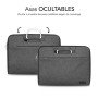 Bolsa para laptop empresarial SUBBLIM 15,6" estojo para computador cinza