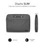 Bolsa para laptop empresarial SUBBLIM 15,6" estojo para computador cinza