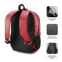 SUBBLIM Mochila para laptop Urban Lock 16" vermelha