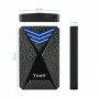 Caixa de disco rígido externo TooQ TQE-2550BL Caixa HDD/SSD de 2,5" preta