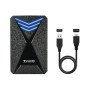 Caixa de disco rígido externo TooQ TQE-2550BL Caixa HDD/SSD de 2,5" preta