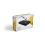 Caixa de disco rígido externo TooQ TQE-2550BL Caixa HDD/SSD de 2,5" preta