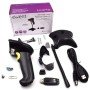Leitor de código de barras EW3430 portátil 1D LED scanner de código de barras preto