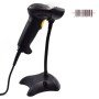 Leitor de código de barras EW3400 portátil 1D laser scanner de código de barras preto