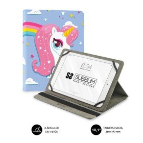SUBBLIM Universal Tablet Case TRENDY CASE UNICORN 10,1"