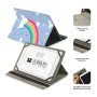 SUBBLIM Universal Tablet Case TRENDY CASE UNICORN 10,1"