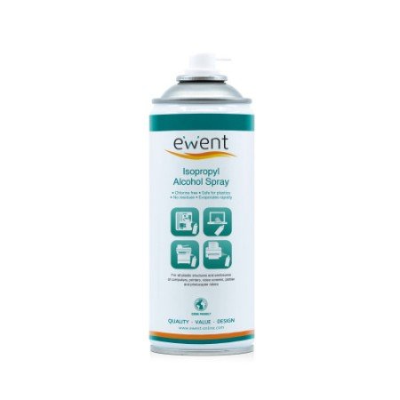 Kit de limpeza de computador Ewent EW5611 Spray de limpeza de equipamentos Universal 400 ml