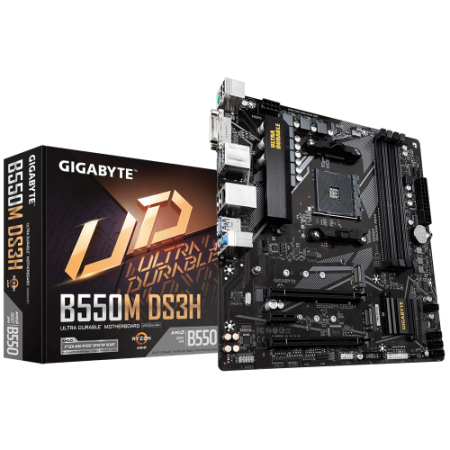Gigabyte B550M DS3H Socket AM4 Micro ATX AMD B550