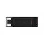 Kingston Technology DataTraveler 70 USB Flash Drive 128 GB USB Type-C 3.2 Gen 1 (3.1 Gen 1) Preto