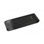 Kingston Technology DataTraveler 70 USB Flash Drive 128 GB USB Type-C 3.2 Gen 1 (3.1 Gen 1) Preto