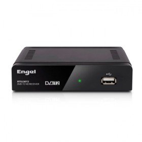 Engel Axil RT5130T2 TV decodificador Full HD Cabo Preto
