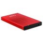 Caixa de disco rígido Tooq TQE-2527R de 2,5" USB 3.1 Gen1/USB 3.0