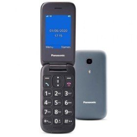 Telemóvel Panasonic KX-TU400EXG para idosos/cinza