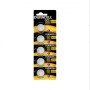 Bateria tipo botão de lítio Duracell CR2032 3V BLISTER*5