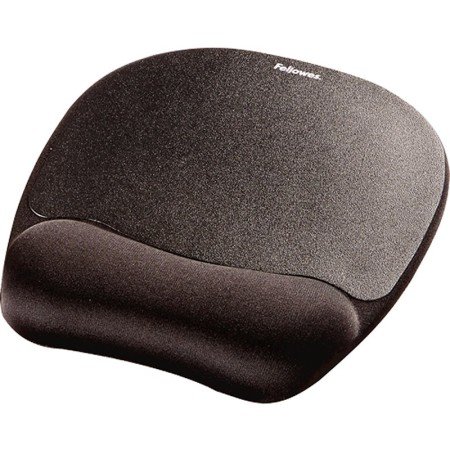 Tapete de descanso de pulso Fellowes Memory PRETO