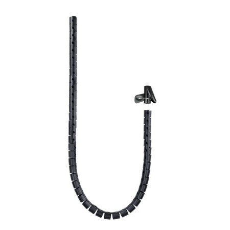 Organizador de cabos Nanocable Flex. 25mm 3M Preto