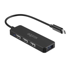 APROXIMADA USB Type-C Hub 3 USB 2.0 + 1 porta USB 3.0