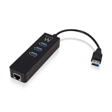 Hub EWENT EW1140 3 portas 3.1+ 1Gbps