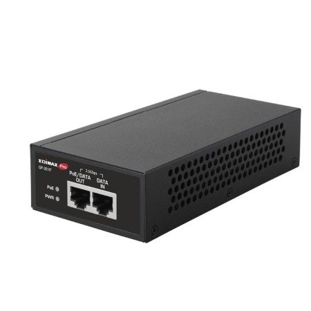 Injetor Edimax GP-201IT POE+ Gigabit 30W 802.3at