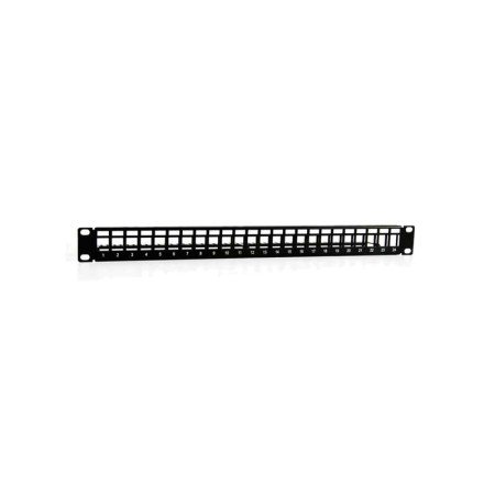 2 LAN Patch Panel 19" vazias 24 portas UTP