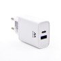 Carregador rápido EWENT Q3 20w Usb-C e Usb-A