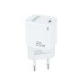Carregador de parede Tooq USB-C PD20W, branco