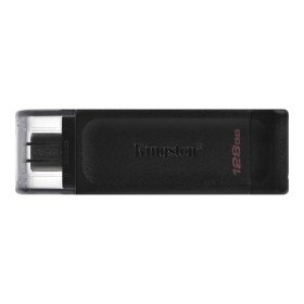 Kingston DataTraveler DT70 128GB USB C 3.2 Preto