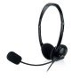 Fones de ouvido EWENT EW3563 + microfone estéreo