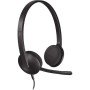 Fone de ouvido Logitech+Micro H340 USB