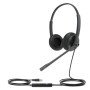 Fone de ouvido duplo YEALINK UH34 Lite. binaurais USB
