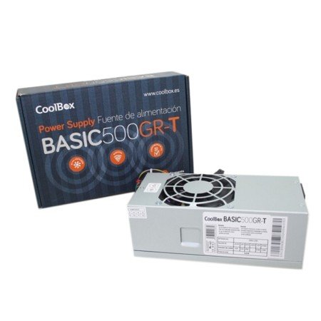 Fonte de alimentação CoolBox TFX BASIC 500GR-T (CE,ROHS)