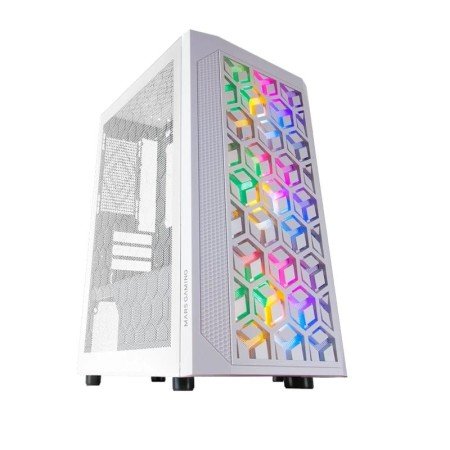 MARS GAMING Micro-atx Case MCMESH Branco