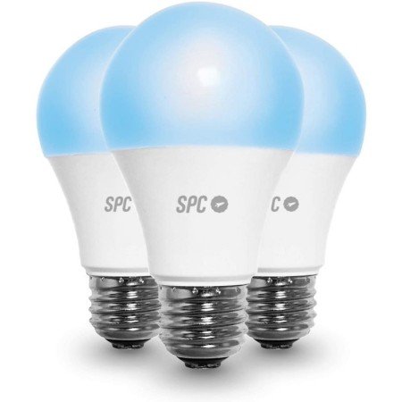 Bomba SPC. Intel.Aura 1050 3-Pk WiFi Color E27 Regul