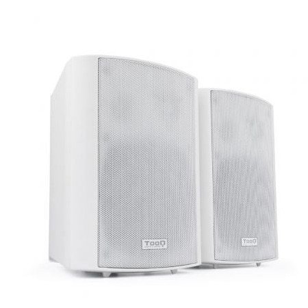 TooQ TQOWS-01W/ 60W/ 2.0/ Altifalantes alimentados a branco