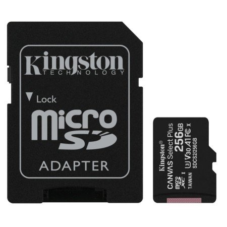 Kingston SDCS2/256GB microSD XC classe 10 256GB c/a