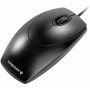 Mouse óptico cereja PS/2-USB preto