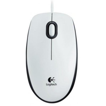 Logitech Mouse B100 OEM Branco