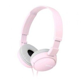 Fones de ouvido Sony MDR-ZX110AP/ com microfone/ Jack 3.5/ Rosa